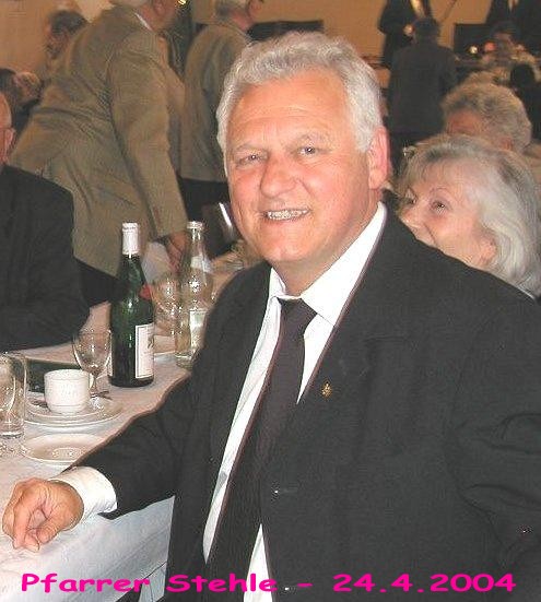 Pfarrer Stehle - Kirchweihtreffen 2004